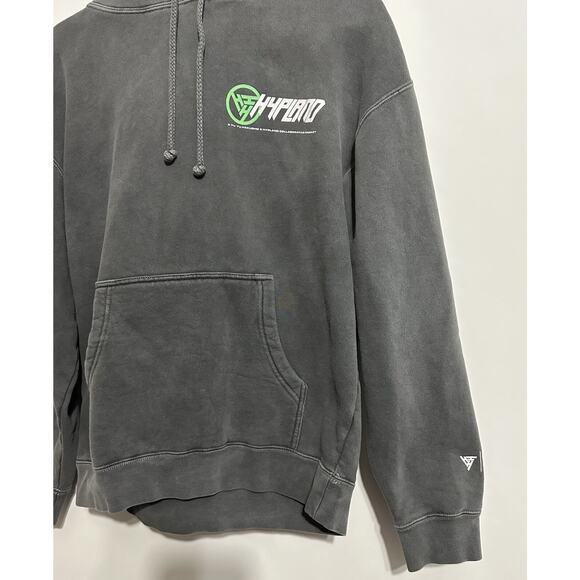HYPLAND MEN’S YYH TEAM TOGURO HOODIE GREY YU YU HAKUSHO SIZE SMALL - Picture 3 of 11